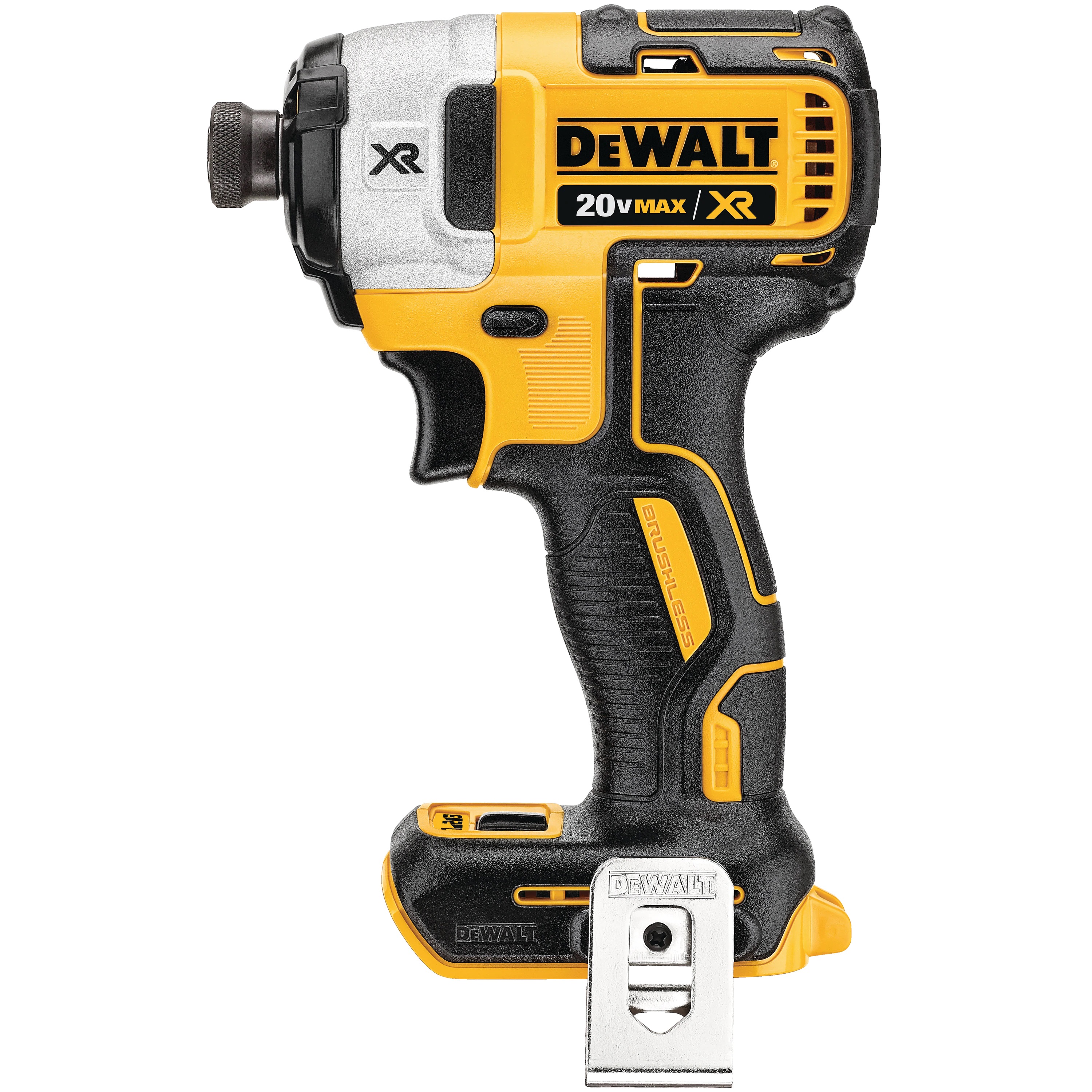 DeWalt 20V MAX* XR® 1/4in 3-Speed Impact Driver (Tool Only) - Cordless